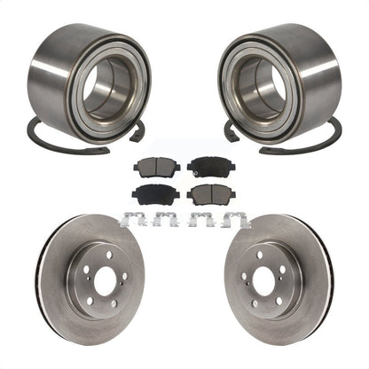 Kit de rotors et plaquettes de frein à disque de roulement de roue avant pour Toyota Celica GT 2000
