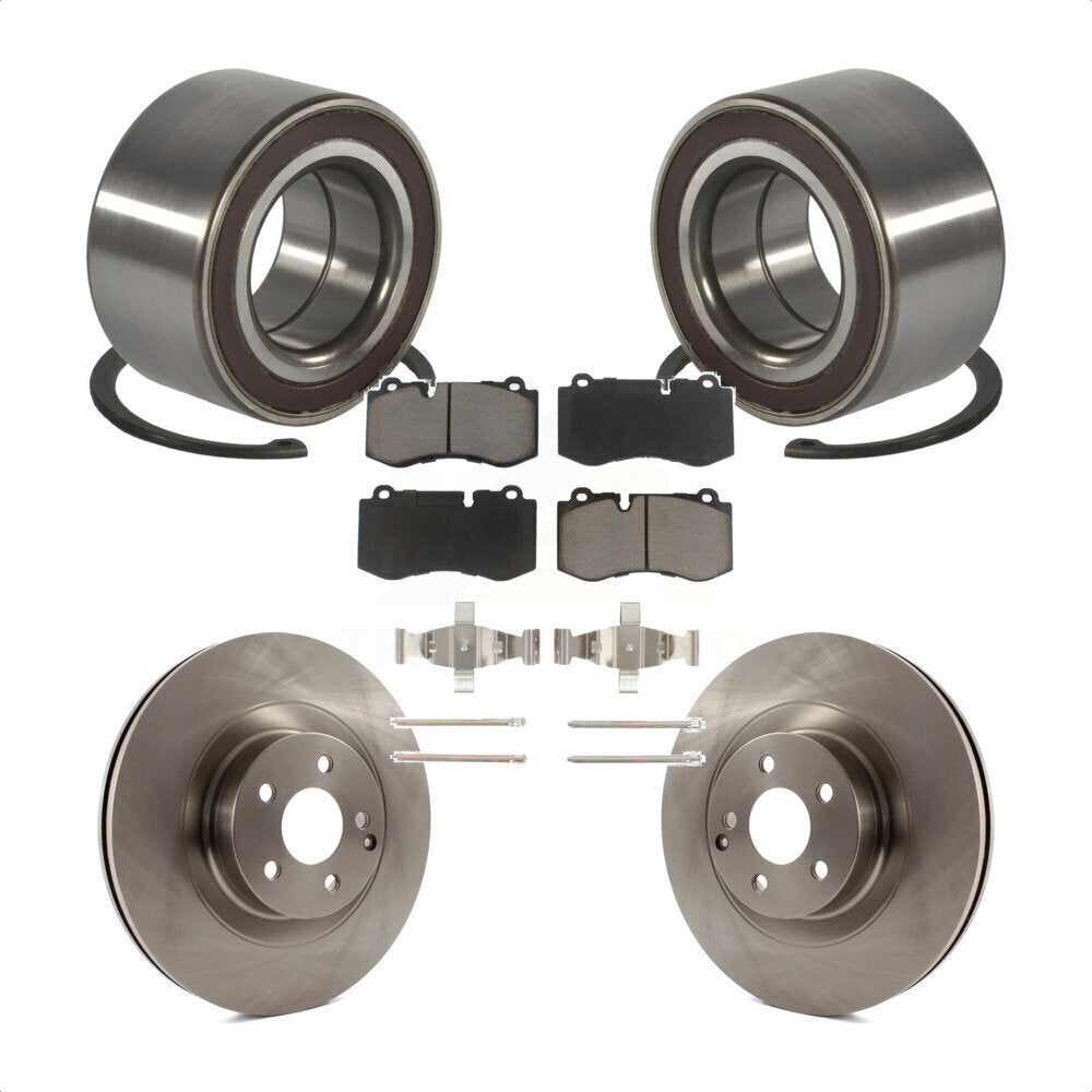 Kit de Rotor et de plaquettes de frein à disque, roulement de roue avant, pour Mercedes-Benz S550 CL550 S35