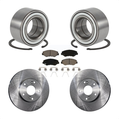 Kit de rotors de frein à disque et de plaquettes en céramique, roulement de roue avant, pour Honda Element