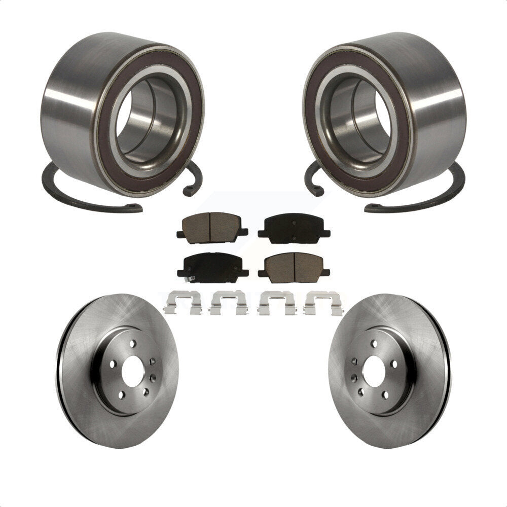Kit de Rotor et de plaquettes de frein à disque, roulement de roue avant, pour Buick Encore Chevrolet Tra