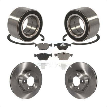 Kit de rotors de frein à disque et de plaquettes en céramique, roulement de roue avant, pour BMW 328xi