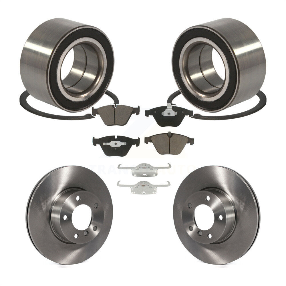 Kit de rotors et plaquettes de frein à disque de roulement de roue avant pour BMW 328i xDrive 328xi