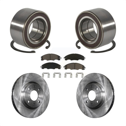 Kit de rotors et plaquettes de frein à disque de roulement de roue avant pour Ford Focus 2008-2011