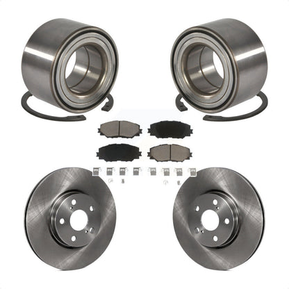 Kit de Rotor et de plaquettes de frein, roulement de roue avant, pour Toyota Corolla Matrix Pontiac Vib