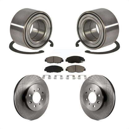 Kit de Rotors et plaquettes de frein à disque, roulement de roue avant, pour Honda Civic Acura EL