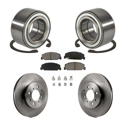 Kit de plaquettes de Rotor de frein, roulement de roue avant, pour Honda Civic LX 1997 avec 4 roues AB
