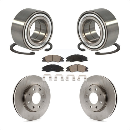 Kit de rotors et plaquettes de frein à disque, roulement de roue avant, pour Kia Spectra Spectra5