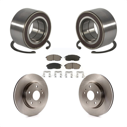 Kit de rotors et plaquettes de frein à disque de roulement de roue avant pour Suzuki SX4 Crossover