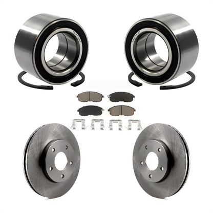 Kit de plaquettes de Rotor de frein, roulement de roue avant, pour Nissan Maxima INFINITI I3 2000 – 2001