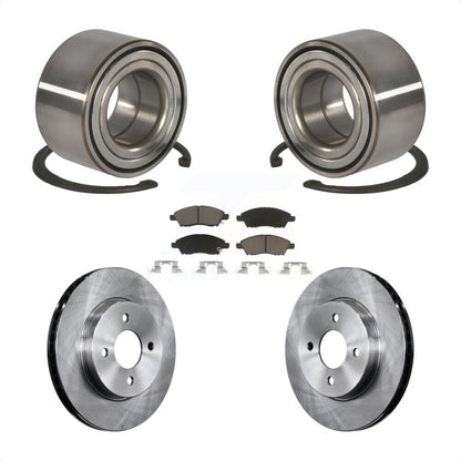 Kit de rotors et plaquettes de frein à disque, roulement de roue avant, pour Nissan Micra Versa Note