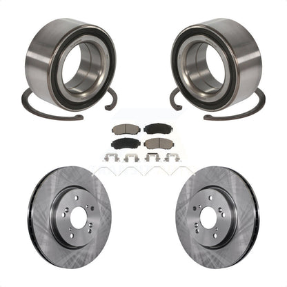 Kit de rotors et plaquettes de frein à disque, roulement de roue avant, pour Honda Crosstour Accord