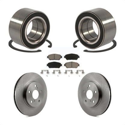 Kit de Rotor et plaquettes de frein de roulement de roue avant, pour Toyota Sienna Camry Solara Avalo
