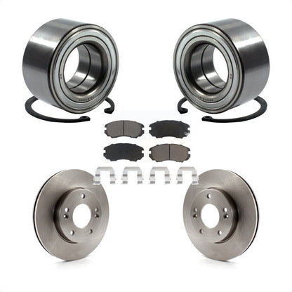 Kit de rotors et plaquettes de frein à disque de roulement de roue avant pour Kia Soul 2010-2011 1,6 l