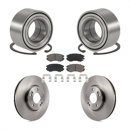 Kit de rotor et de plaquettes de frein à disque, roulement de roue avant, pour Hyundai Sonata 3.3 2006 – 2010