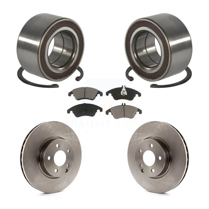 Kit de Rotor et plaquettes de frein de roulement de roue avant, pour Mercedes-Benz C300 E350 C350 E40