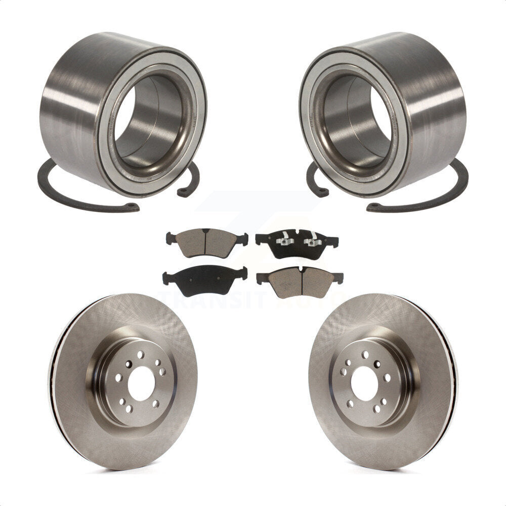 Kit de plaquettes de Rotor de frein à disque, roulement de roue avant, pour Mercedes-Benz GL350 GL320 GL45