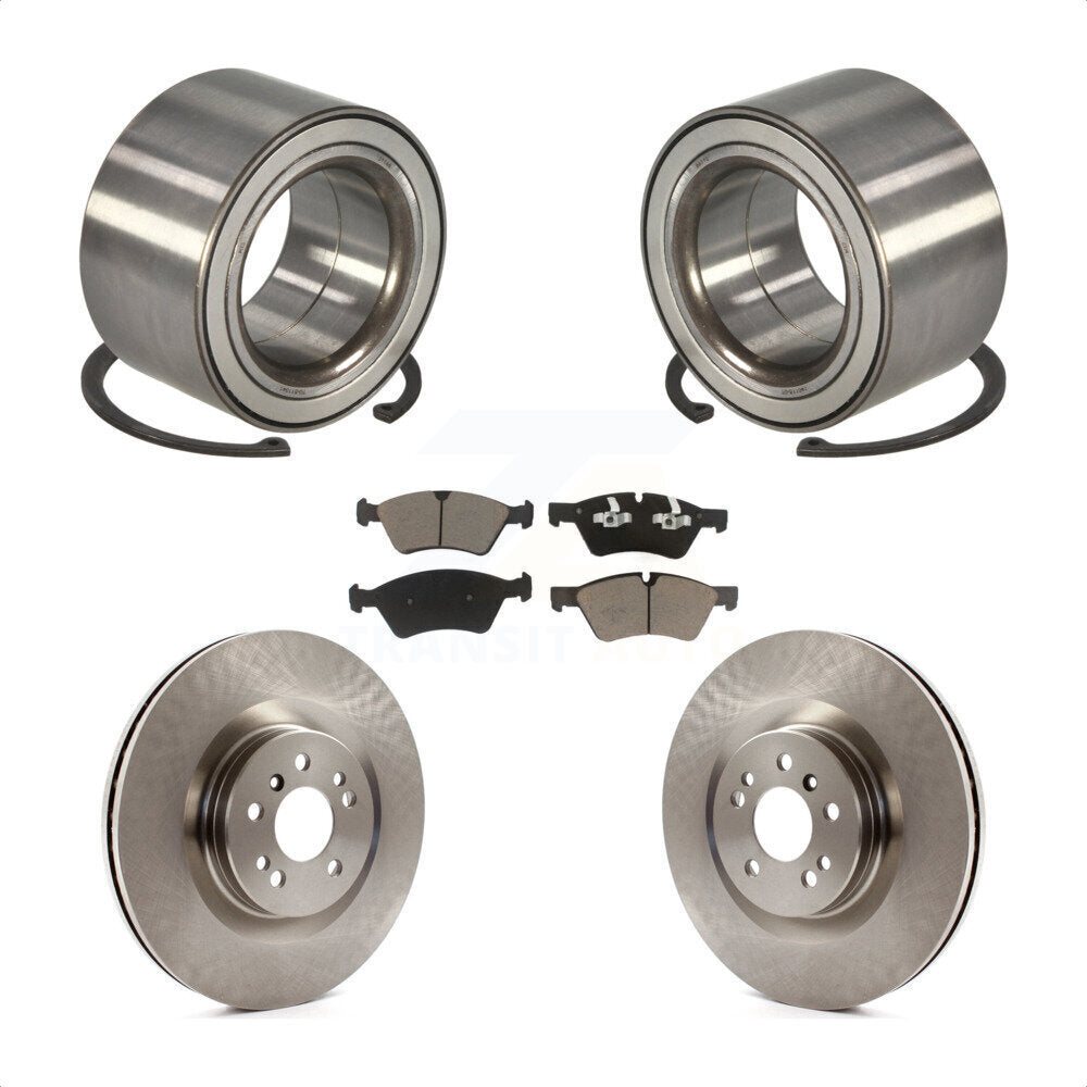 Kit de plaquettes de Rotor de frein, roulement de roue avant, pour Mercedes-Benz ML350 ML320 R350 ML55