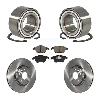 Kit de rotors de frein à disque à roulement avant et plaquettes en céramique pour Land Rover Range Evoqu