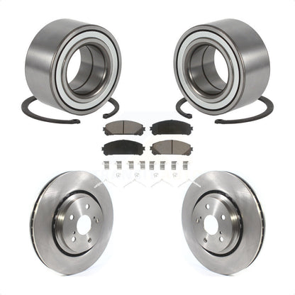 Kit de rotors de frein à disque et de plaquettes en céramique, roulement de roue avant, pour Lexus RX350 2016