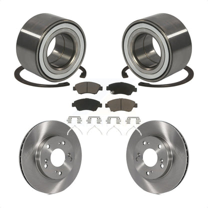 Kit de rotors et plaquettes de frein à disque de roulement de roue avant pour Honda CR-Z 2011 – 2015