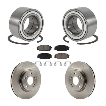 Kit de Rotor et plaquettes de frein à disque, roulement de roue avant, pour Acura RSX type 2002 – 2006