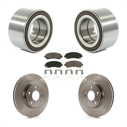 Kit de rotors et plaquettes de frein à disque de roulement de roue avant pour Honda Ridgelin 2006-2014