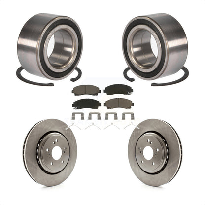 Kit de rotor de frein à disque et de plaquettes en céramique pour Acura TL 2015 – 2020, roulement de roue avant