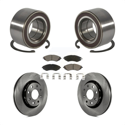 Kit de rotor et plaquettes de frein à disque, roulement de roue avant, pour Chevrolet Spark E 2014 – 2016