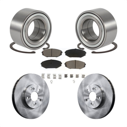 Kit de rotors et plaquettes de frein à disque de roulement de roue avant pour Honda Odyssey 1999-2004