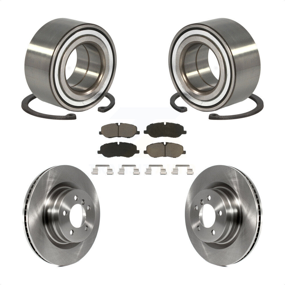 Kit de plaquettes de Rotor de frein, roulement de roue avant, pour Land Rover Range, aspiration naturelle