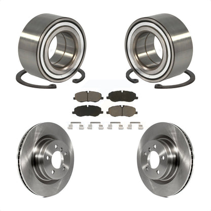 Kit de plaquettes de Rotor de frein, roulement de roue avant, pour Land Rover Range, aspiration naturelle