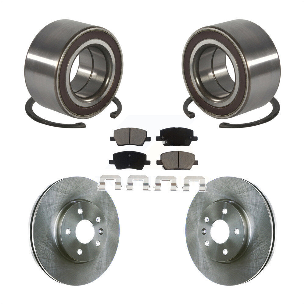 Kit de rotors et plaquettes de frein à disque de roulement de roue avant pour Chevrolet Soni 2018-2020