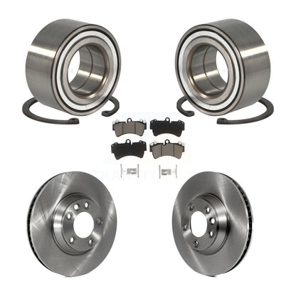Kit de Rotor et de plaquettes de frein, roulement de roue avant, pour Audi Q7 Porsche Cayenne volkswagen