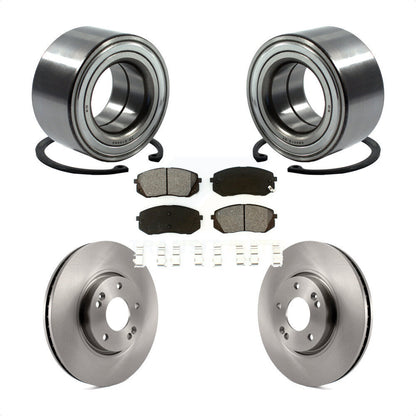 Kit de rotors et plaquettes de frein à disque de roulement de roue avant pour Kia Soul EV 2015 – 2016