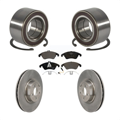 Kit de rotors et plaquettes de frein à disque de roulement de roue avant pour Mercedes-Benz E400 E550