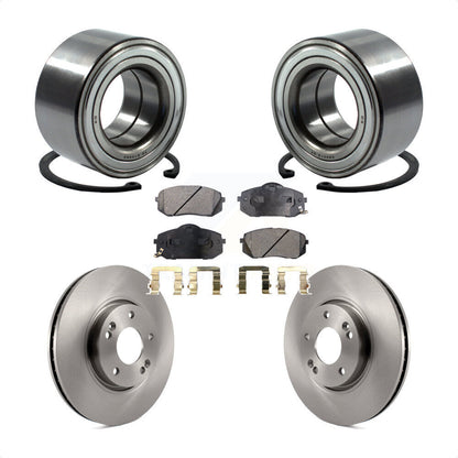 Kit de rotors et plaquettes de frein à disque de roulement de roue avant pour Kia Soul EV 2015 – 2016
