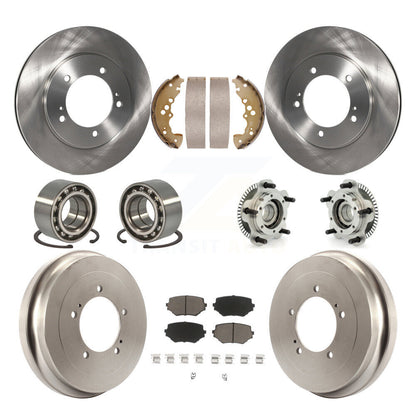 Kit de Rotor de frein et de patins de roulement de moyeu avant et arrière (10 pièces) pour Suzuki XL-7 Gran