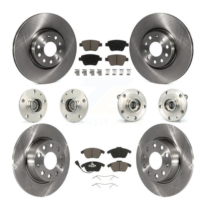 Kit de plaquettes de Rotor de frein à disque, roulement de moyeu avant et arrière (10 pièces) pour Volkswagen Beetle GT
