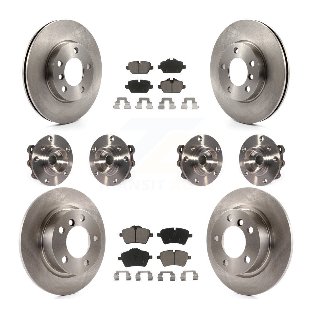 Kit de plaquettes de Rotor de frein, roulement de moyeu avant et arrière (10 pièces) pour Mini Cooper Countryman AW