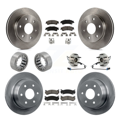 Kit de Rotor de frein et de patins de roulement de moyeu avant et arrière (10 pièces) pour Chevrolet Astro GM