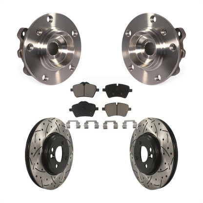 Ensemble de roulements avant, fente de perçage, Kit de plaquettes de Rotor de frein pour Mini Cooper Countryma