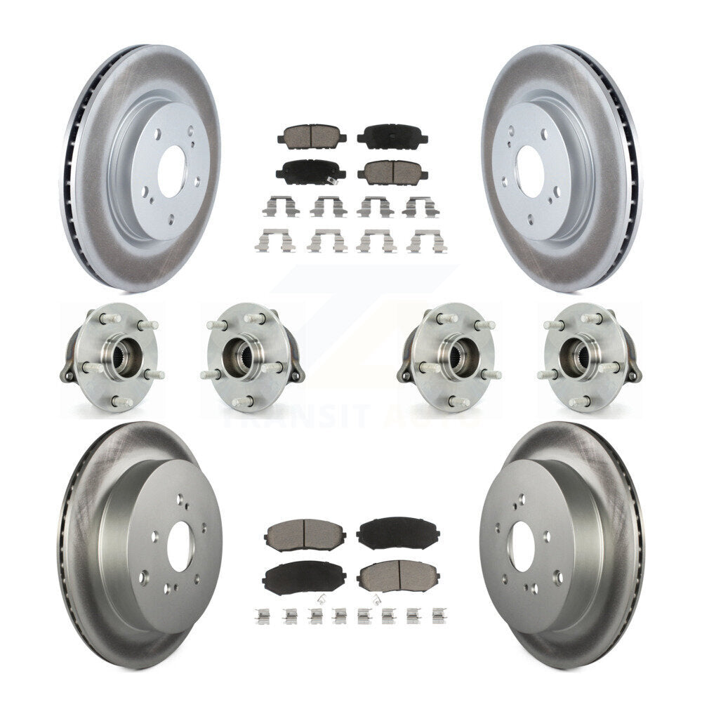 Kit de plaquettes de Rotor de frein, roulement avant et arrière (10 pièces) pour Suzuki Grand Vitar 09-13