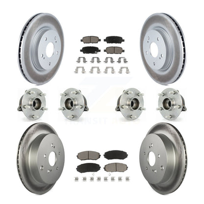 Kit de plaquettes de Rotor de frein, roulement avant et arrière (10 pièces) pour Suzuki Grand Vitar 09-13