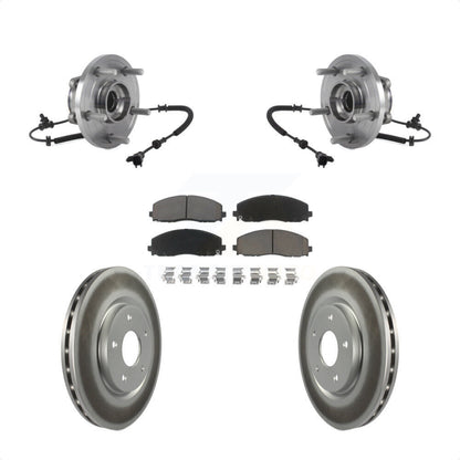 Kit de plaquettes de Rotor de frein enduit de roulement de moyeu avant, pour Chrysler Pacifica Grand Carava