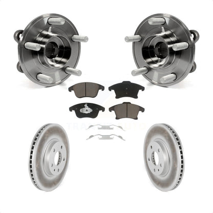 Kit de plaquettes de Rotor de frein, ensemble de roulements de moyeu avant, pour Ford Fusion Lincoln MK