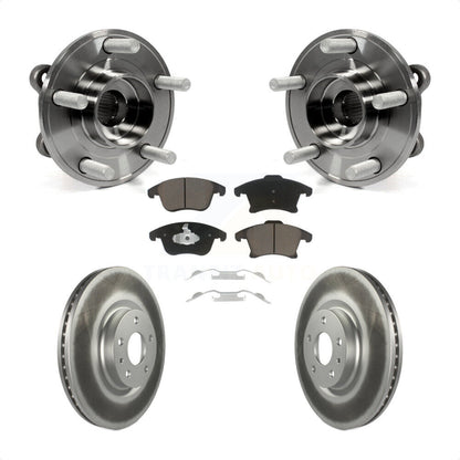 Kit de plaquettes de Rotor de frein, ensemble de roulements de moyeu avant, pour Ford Fusion Lincoln MK