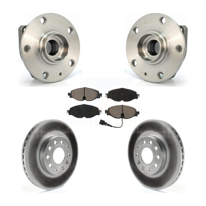 Kit de plaquettes de Rotor de frein, manteau de roulement de moyeu avant, pour Volkswagen Golf SportWagen e-Gol