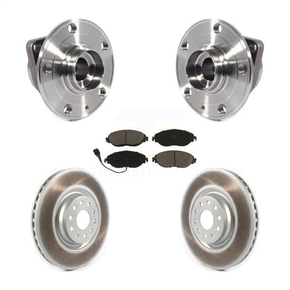 Kit de plaquettes de Rotor de frein, manteau de roulement de moyeu avant, pour Volkswagen Tiguan Jetta Audi Q3
