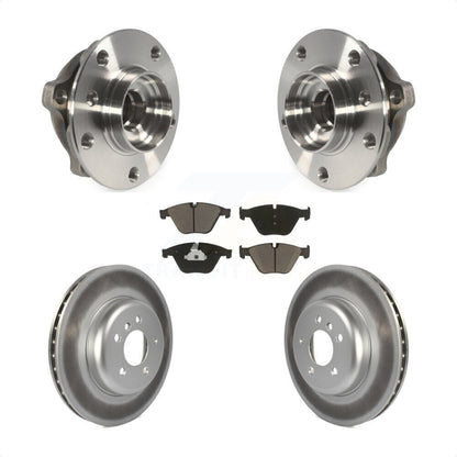 Kit de plaquettes de Rotor de frein enduites de roulement de moyeu avant, pour BMW 535i xDrive 535d 640i Gra