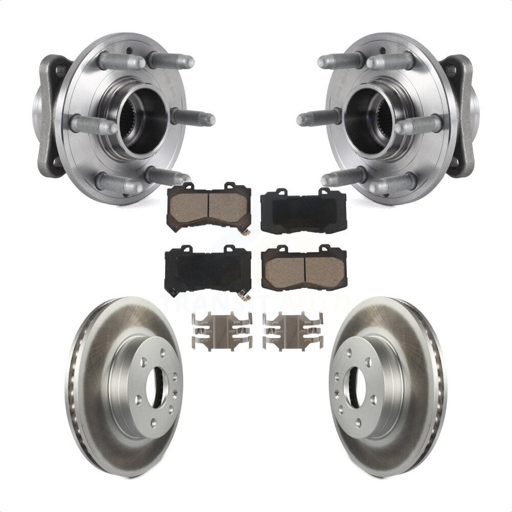 Kit de plaquettes de Rotor de frein, roulement de moyeu avant, pour Chevrolet Colorado GMC Canyon 4W